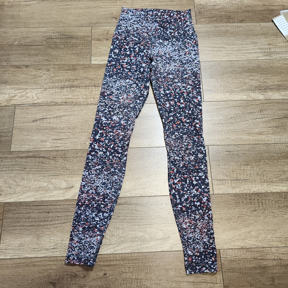 Lululemon Women's Align HR Pant 28" Water Blossom W5BZ0S mult color leggings 4 - Picture 11 of 15